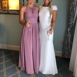 Azazie Bonnie Vintage Mauve Bridesmaid Dress